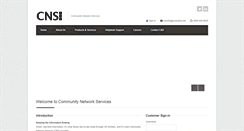 Desktop Screenshot of cnsonline.net